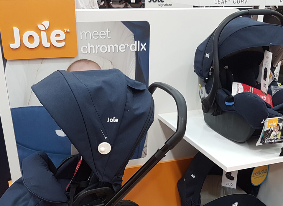 Joie & Nuna – Bespoke Retail displays