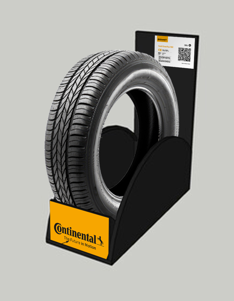 big-Continental Tyre Stands - Curved